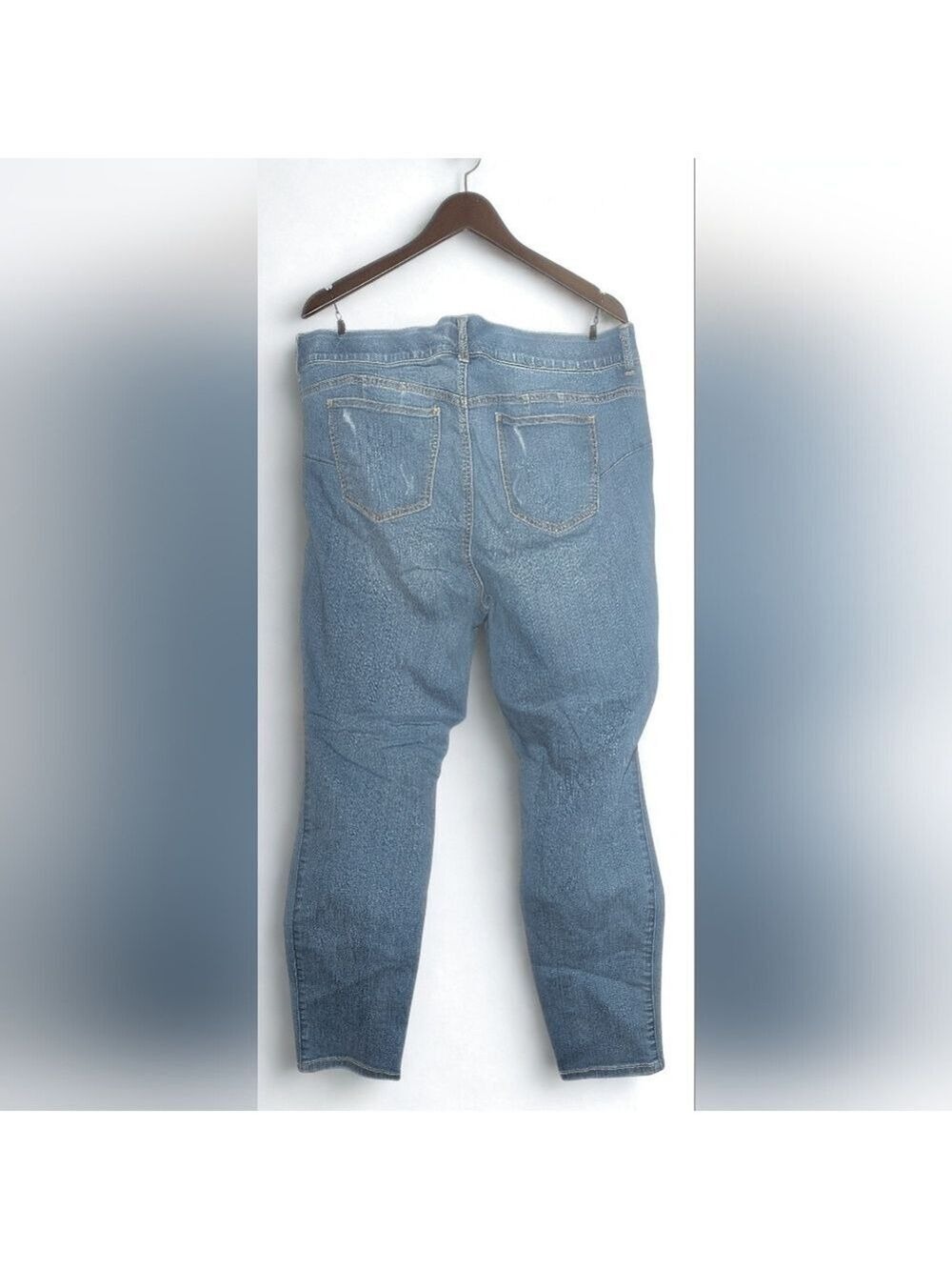Torrid Blue Skinny Jeans Size 22R - Picture 3 of 3